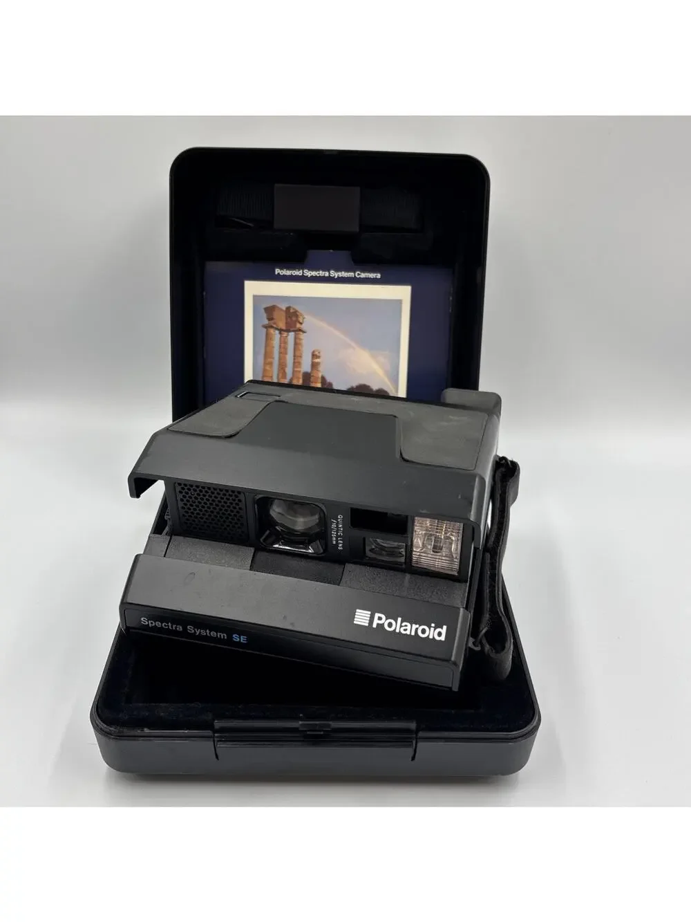 Polaroid Spectra System SE Instant Film Camera W/ case